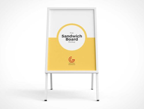 Indoor Sandwich Board Display