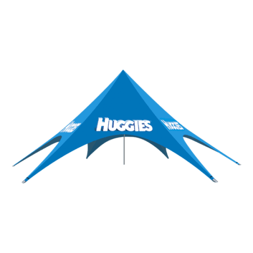 Custom Printed Star-shade tent