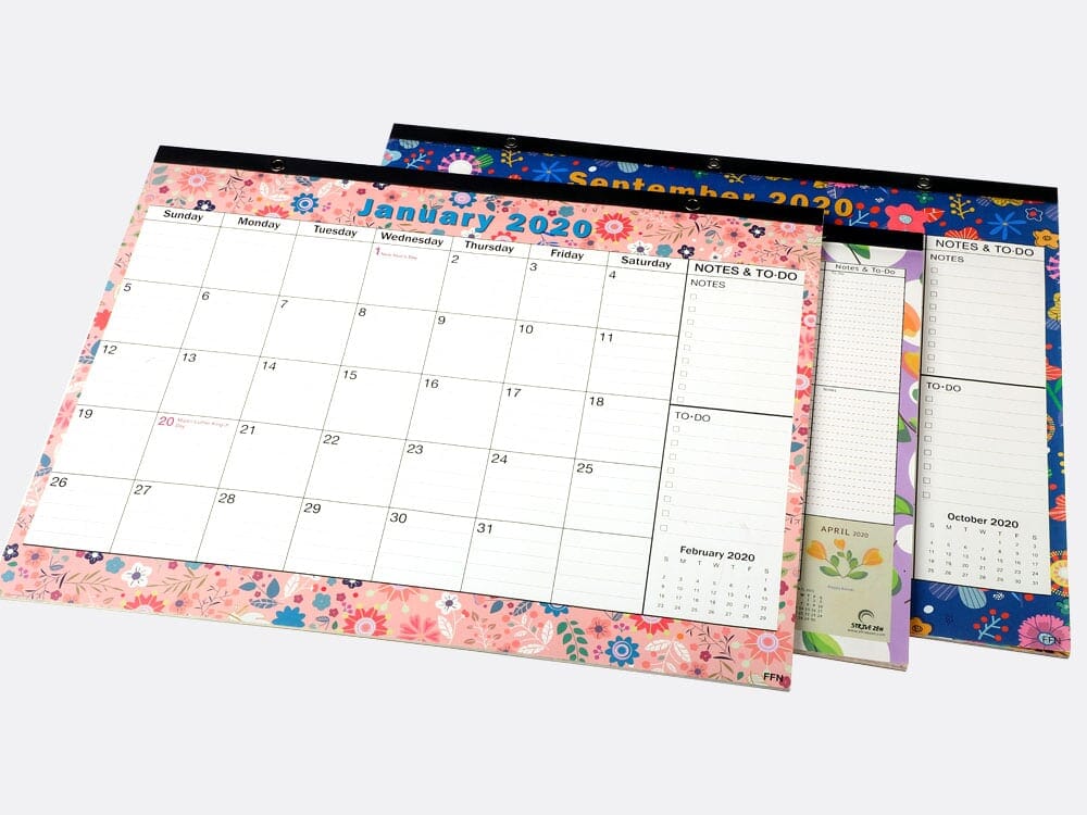 Printed 2024 Deskpad Calendars PRINTEX