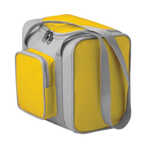 Grey & Yellow Snack Pack Cooler