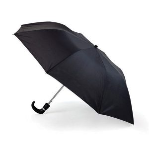 Black 8 Panel Pop Up Umbrella