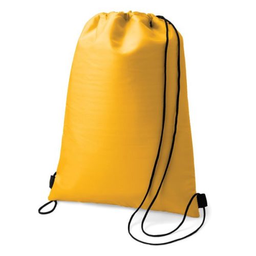 Yellow Frosty Cooler Drawstring bag