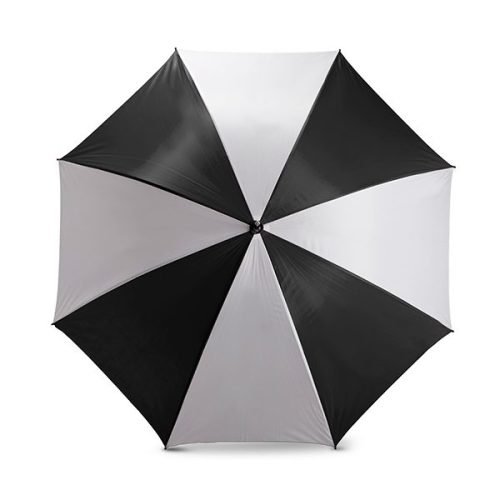 White & Black 8 Panel Golf Umbrella