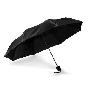 Black 8 Panel Baton Umbrella