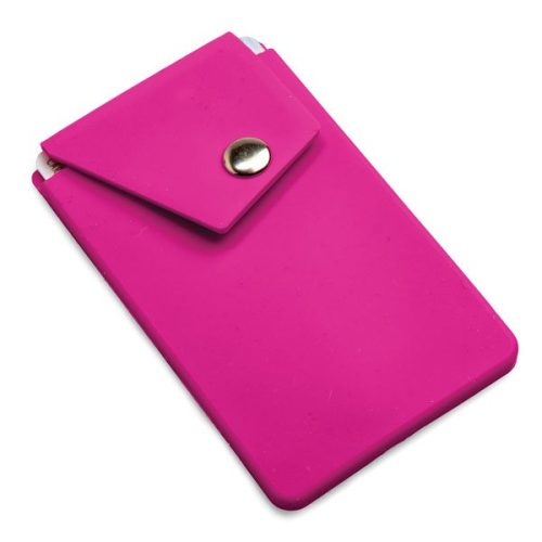 Pink Lockdown Phone Card Holder