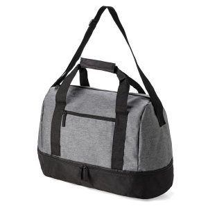 Black Arena Double Decker Bag