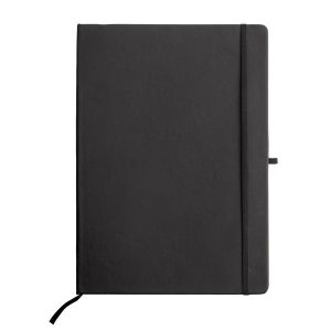Black A4 Jalene Hardcover Notebook