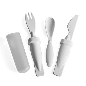White Champion Cutlery Set