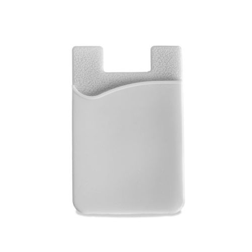 White Premium Phone Card Holder
