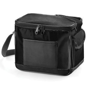 Black 6 Pack Cooler Bag