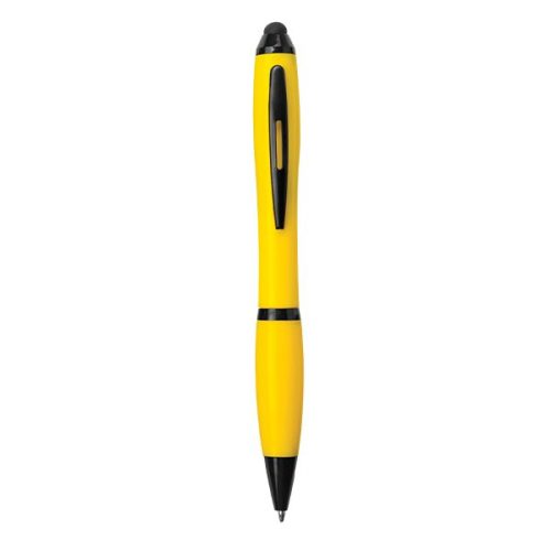 Yellow Bold Twist Stylus Pen