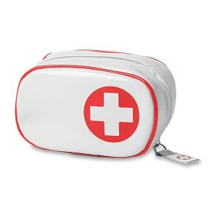 White PVC First Aid Kit