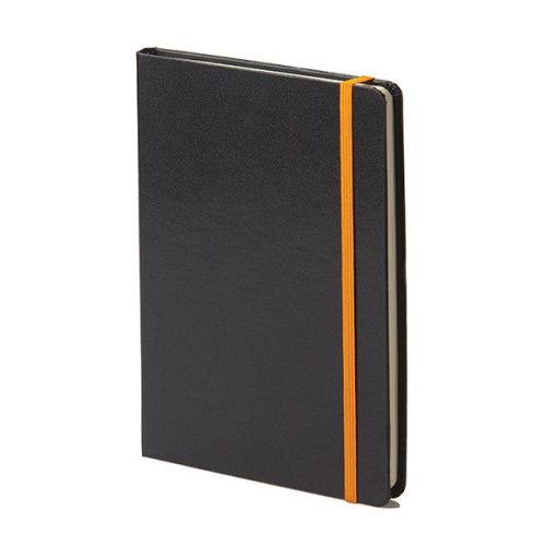 Orange Journal with Strap - Custom Branded Corporate Gifts