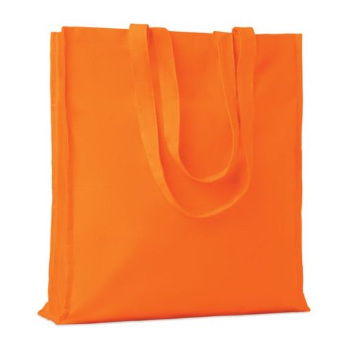 Orange Cotton Colour Shopper