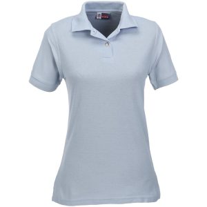 Ladies Boston Golf Shirt  - Ocean Blue- Ocean Blue