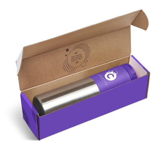 Purple Typhoon Tumbler in Megan Custom Gift Box