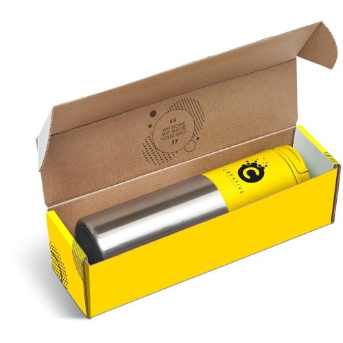 Yellow Typhoon Tumbler in Megan Custom Gift Box