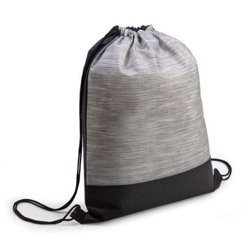 Grey Bergen Drawstring Bag