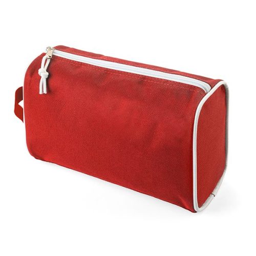 Red Essential Toiletry Bag
