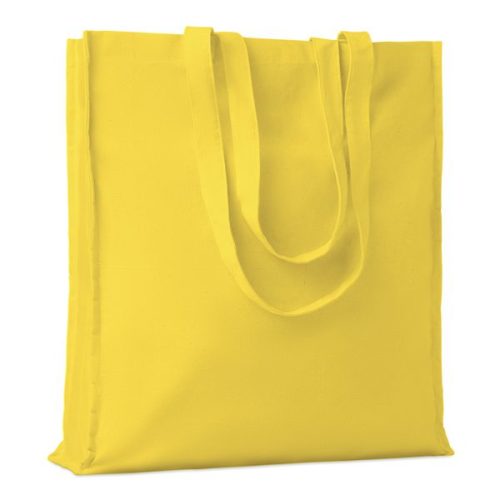 Yellow Cotton Colour Shopper