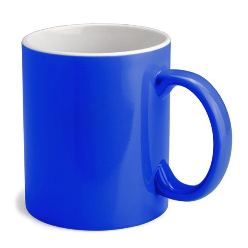 Blue 2 Tone Ceramic Mug - Custom Branded Corporate Gifts