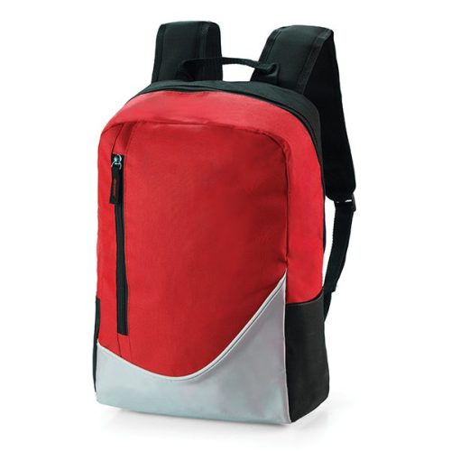 Red Contrast Backpack - Custom Branded Corporate Gifts