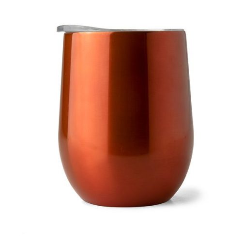 Orange Orkney Stemless Travel Mug