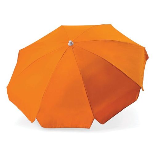 Orange 8 Panel Beach Umbrella - Custom Branded Corporate Gifts