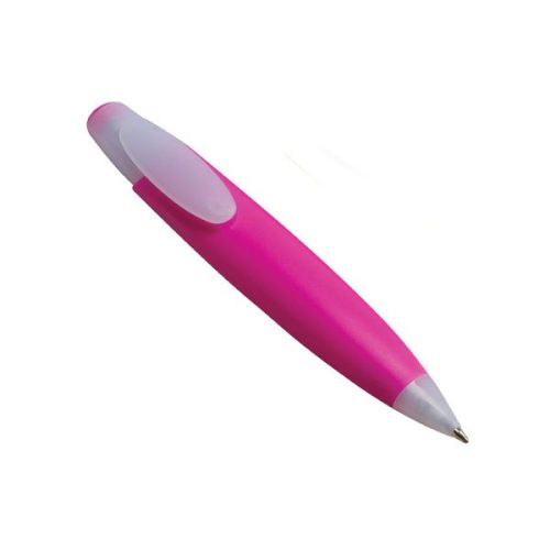 Pink Big Brand Ballpoint Pen