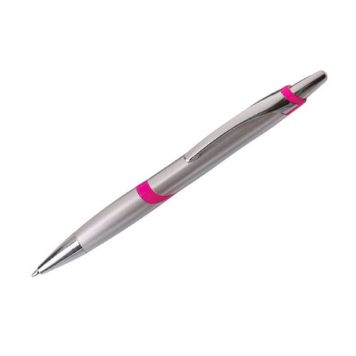 Silver & Pink Stargate Ballpoint Pen