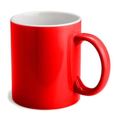 Red 2 Tone Ceramic Mug - Custom Branded Corporate Gifts