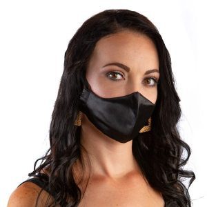 Black Bella by Donna Satin Face Mask