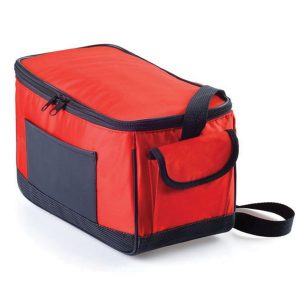 Red 8 Pack Cooler Bag