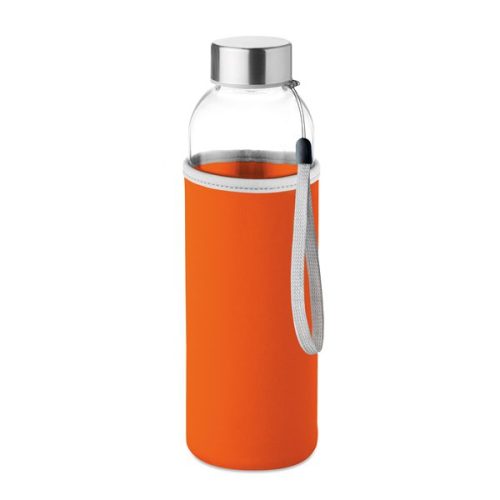 Orange Philadelphia Glass Bottle
