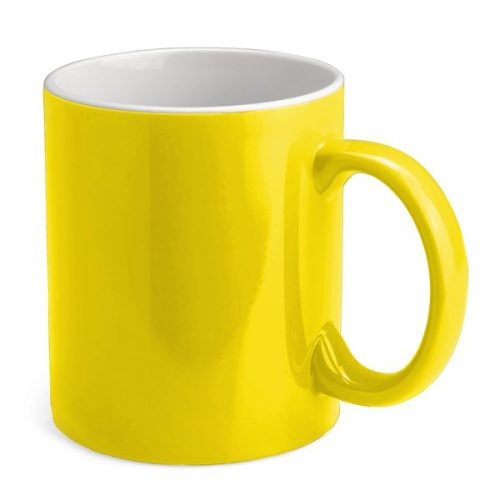Yellow 2 Tone Ceramic Mug