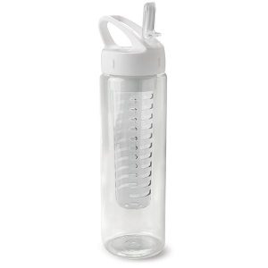 Transparent Fusion Flip Up Spout Water Bottle