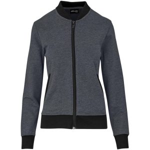 Ladies Bainbridge Sweater - Charcoal- Charcoal