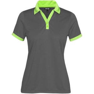 Ladies Bridgewater Golf Shirt  - Lime- Lime