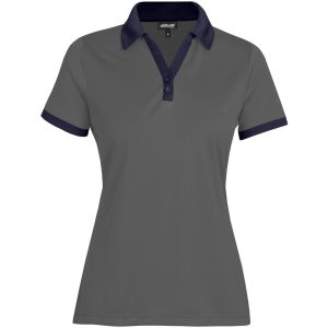 Ladies Bridgewater Golf Shirt  - Navy- Navy