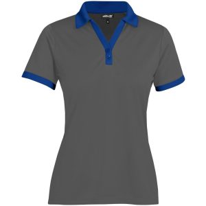 Ladies Bridgewater Golf Shirt  - Royal Blue- Royal Blue