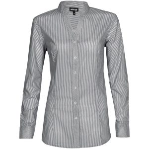 Ladies Long Sleeve Birmingham Shirt - Grey- Grey