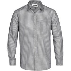 Mens Long Sleeve Birmingham Shirt - Grey- Grey