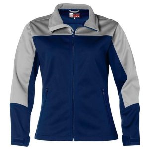 Ladies Attica Softshell Jacket  - Navy- Navy