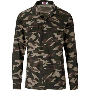 Mens Long Sleeve Wildstone Shirt - Camouflage- Camo