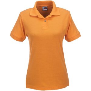 Ladies Boston Golf Shirt  - Orange- Orange