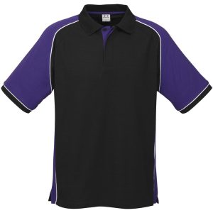 Mens Nitro Golf Shirt  - Purple- Purple