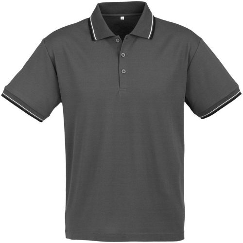 Mens Cambridge Golf Shirt - Grey- Grey
