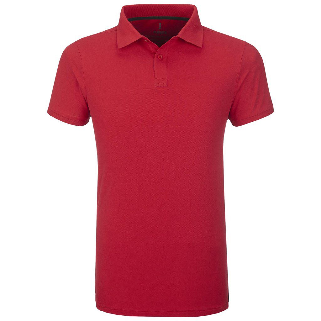Mens Calgary Golf Shirt - Red | Corporate Gifts & Clothing | Printex