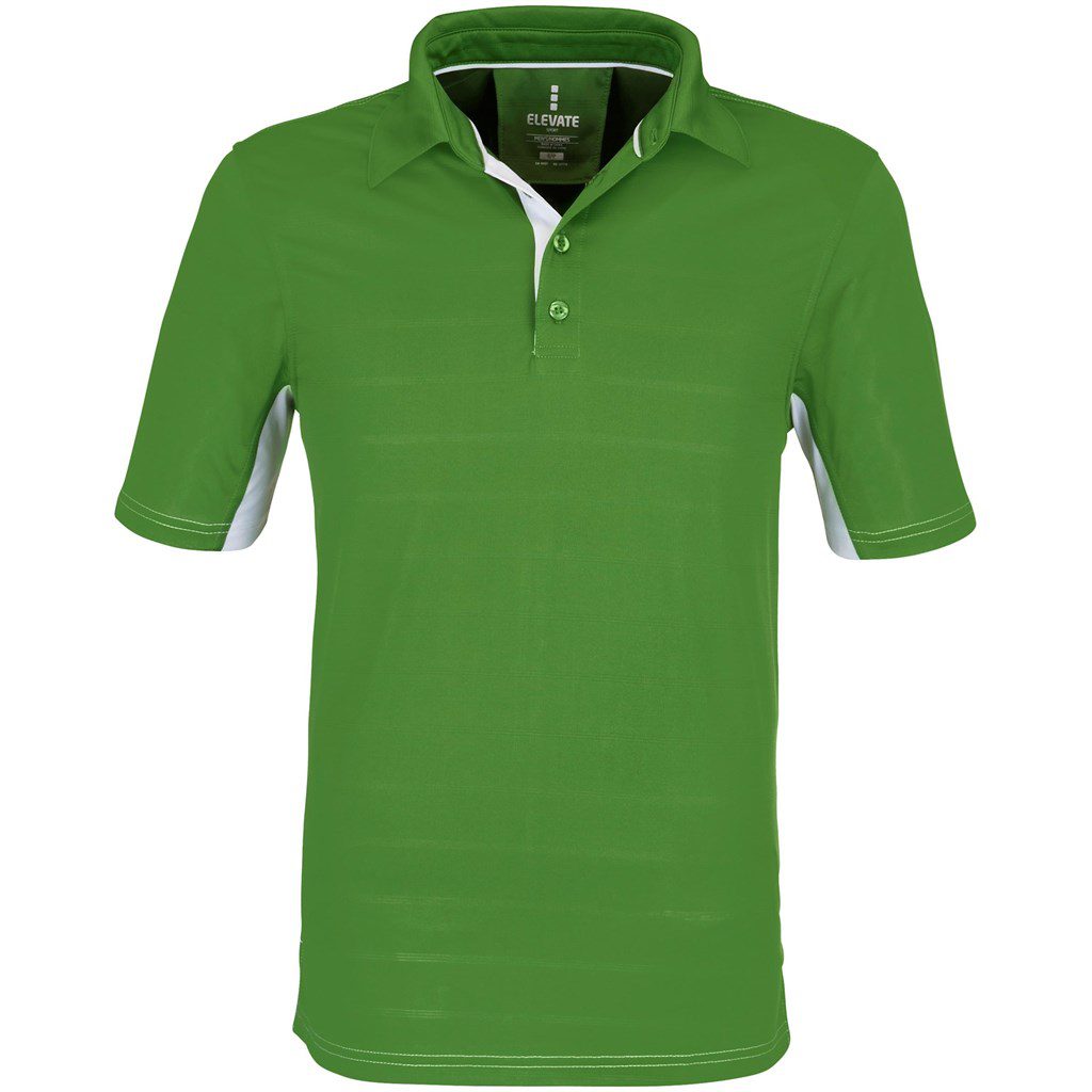 Mens Prescott Golf Shirt  - Green- Green