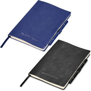 Alex Varga Seymour Soft Cover Notebook & Pen Set - Corporate Gifts & Clothing